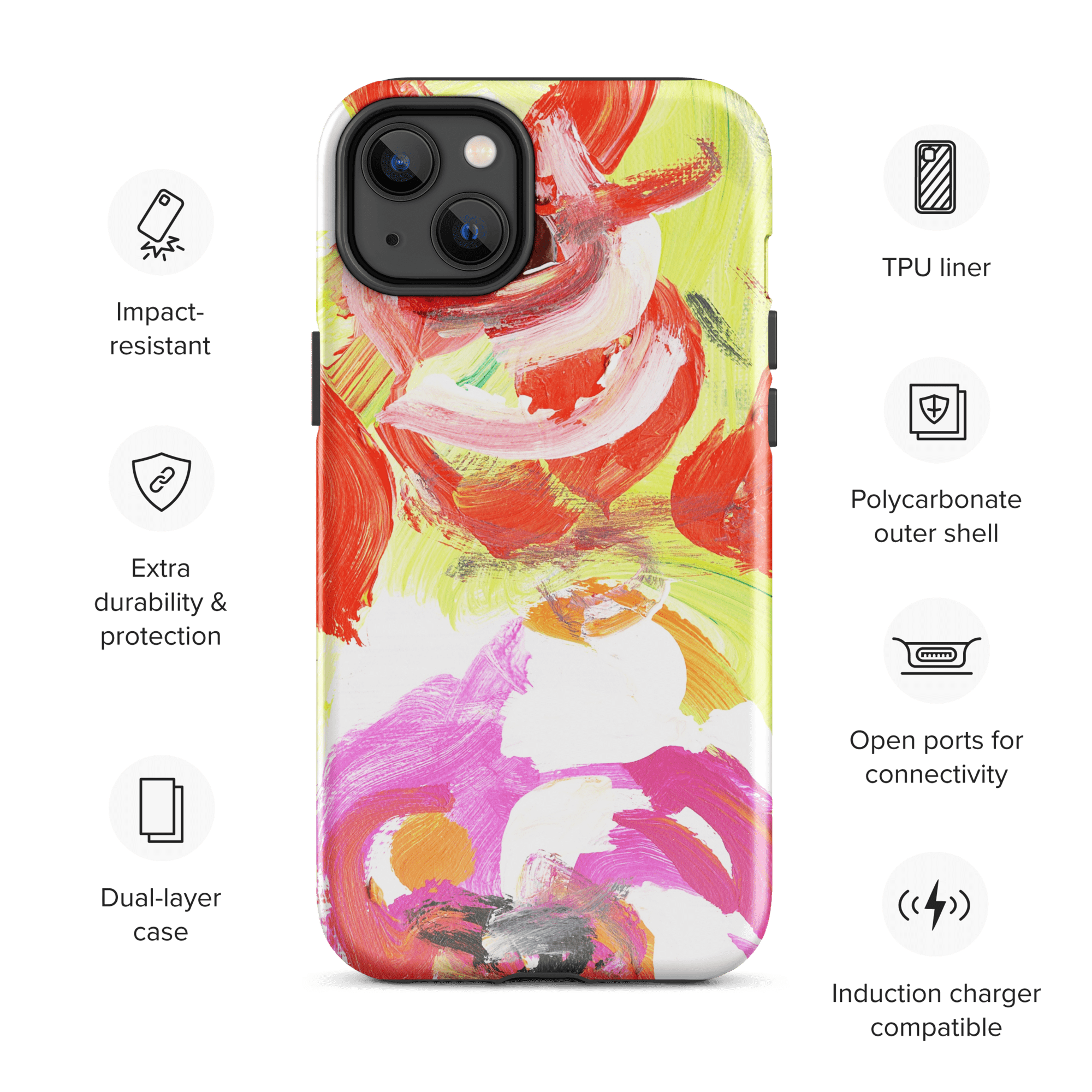 Colleen Ross Fine Art Gallery Phone Case Flowers II - iPhone® Tough Case