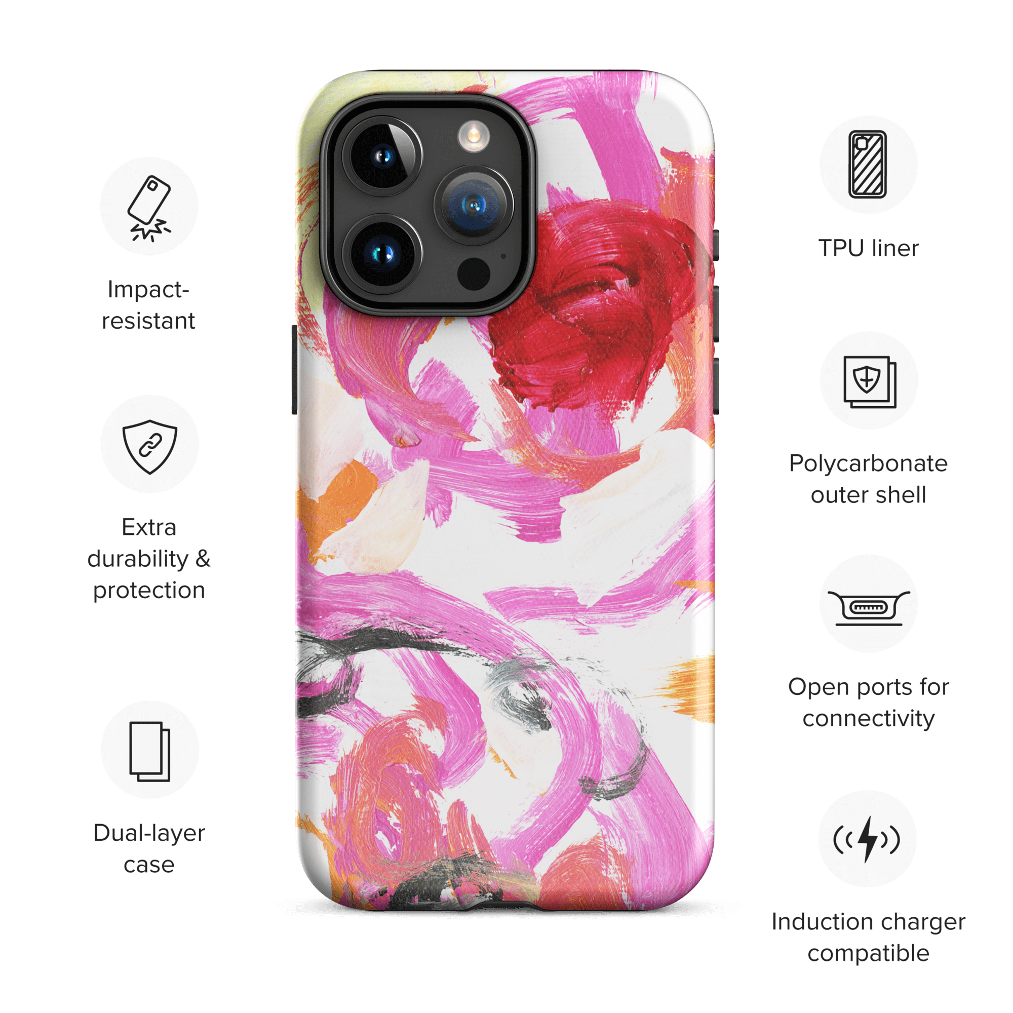 Colleen Ross Fine Art Gallery Phone Case Flowers - iPhone® Tough Case