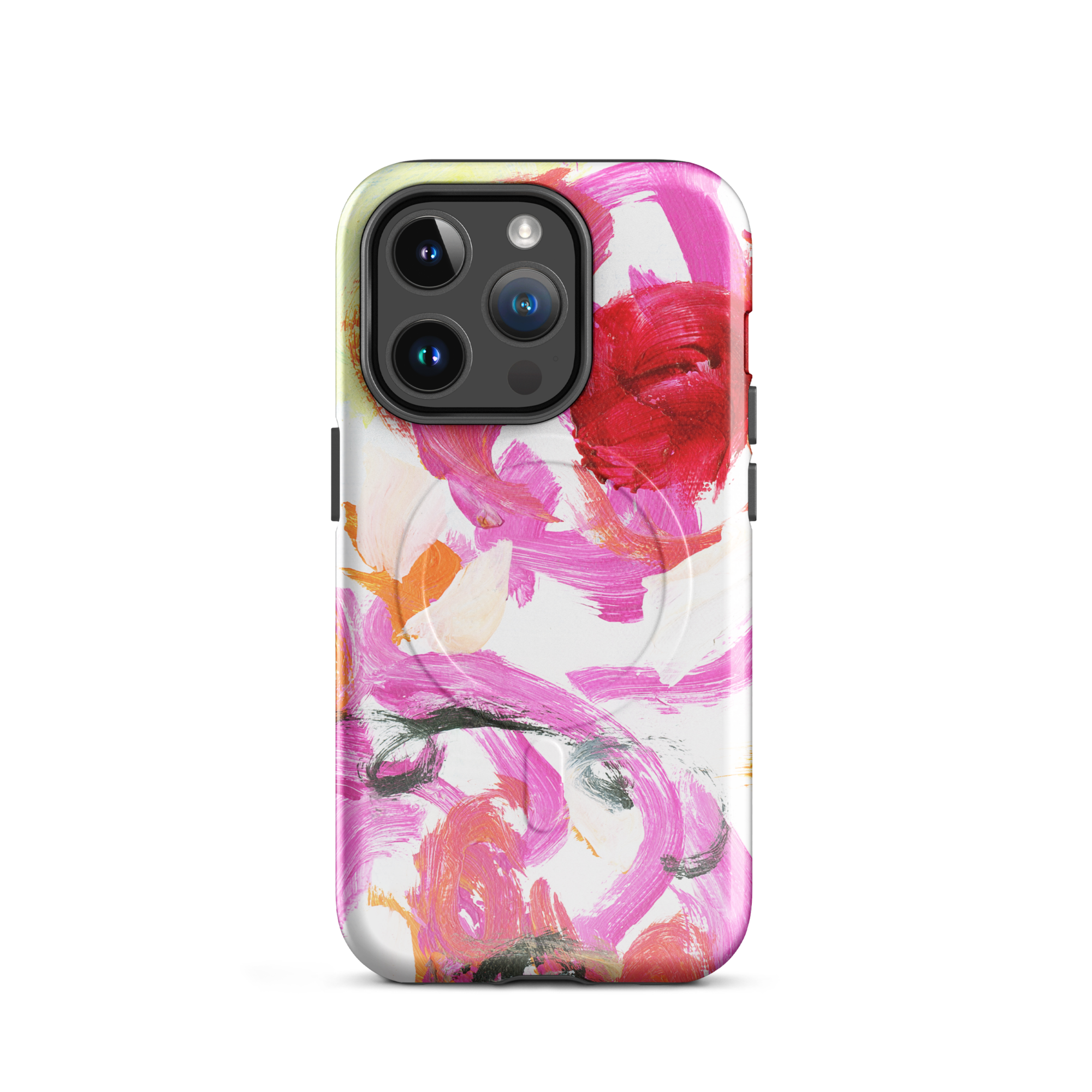 Colleen Ross Fine Art Gallery Phone Case Glossy / iPhone 14 Pro Blushed Peony