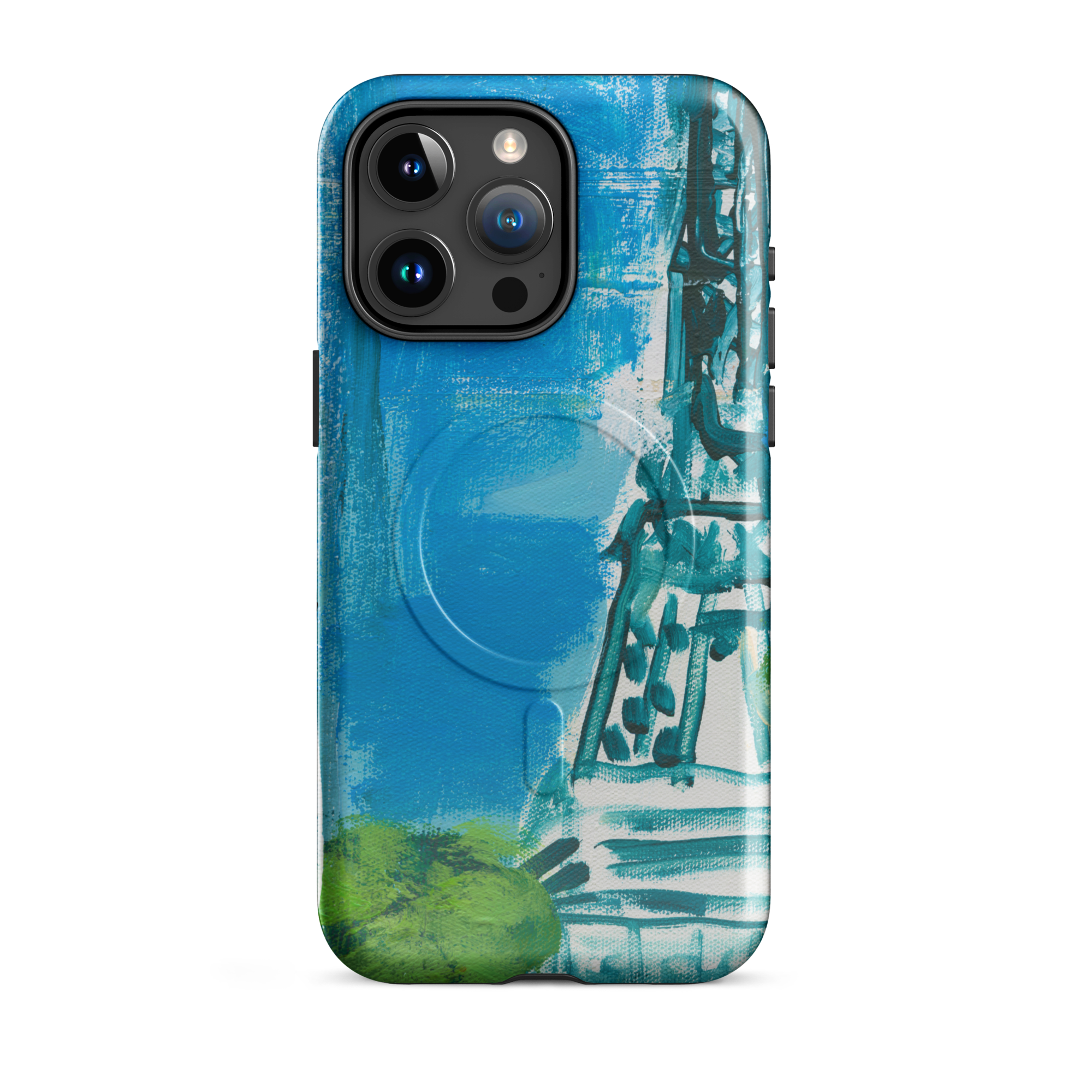Colleen Ross Fine Art Gallery Phone Case Glossy / iPhone 15 Pro Max Midday in Montmartre