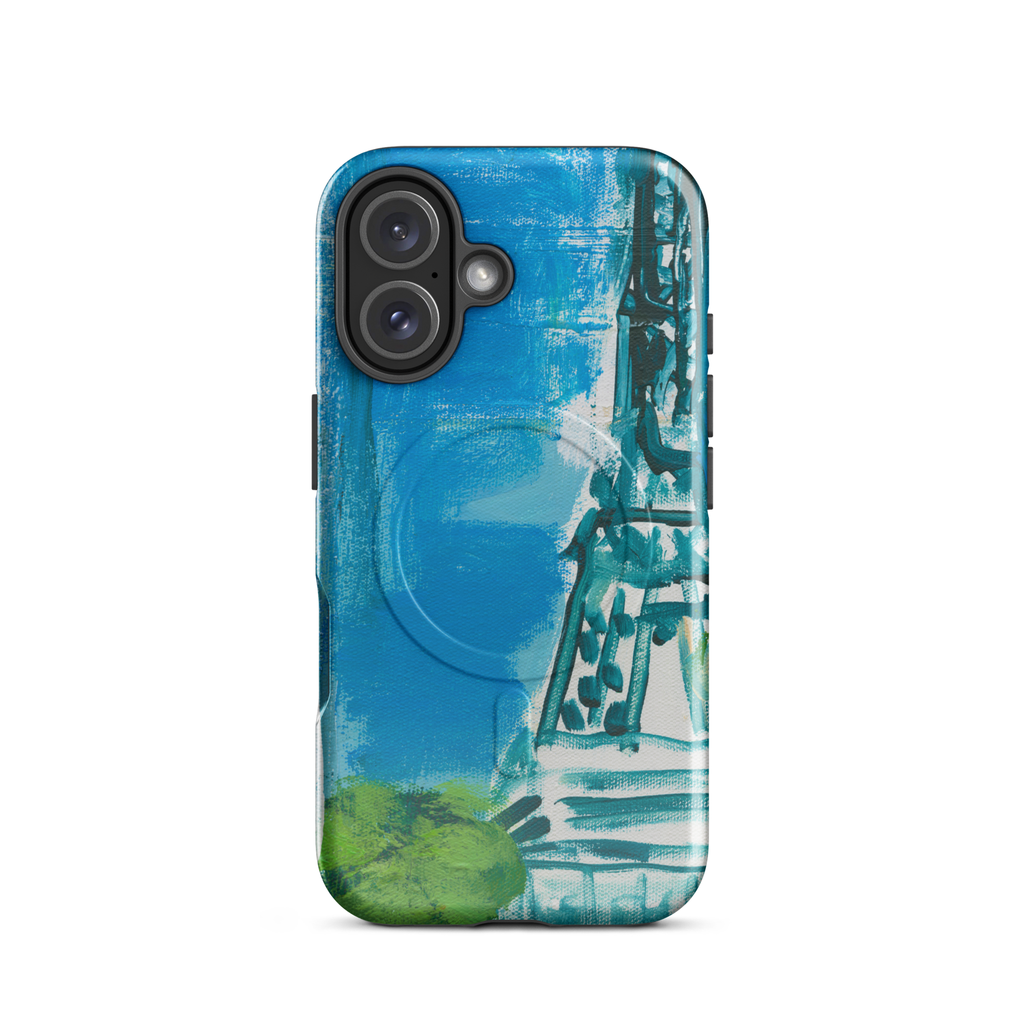 Colleen Ross Fine Art Gallery Phone Case Glossy / iPhone 16 Midday in Montmartre