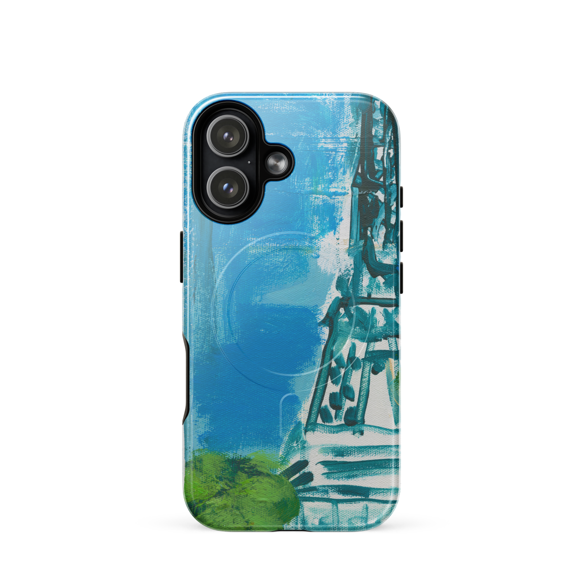 Colleen Ross Fine Art Gallery Phone Case Glossy / iPhone 17 Midday in Montmartre