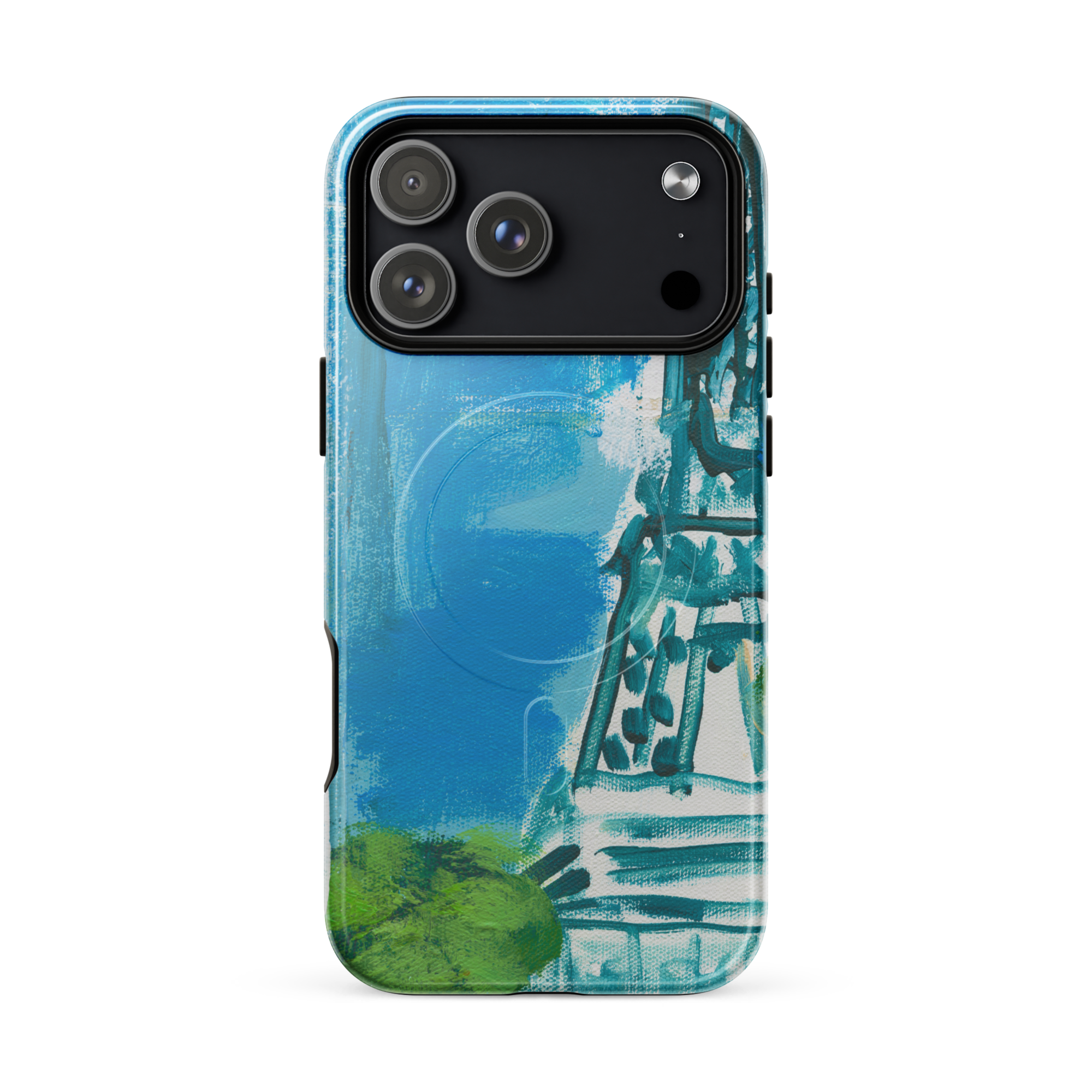 Colleen Ross Fine Art Gallery Phone Case Glossy / iPhone 17 Pro Max Midday in Montmartre