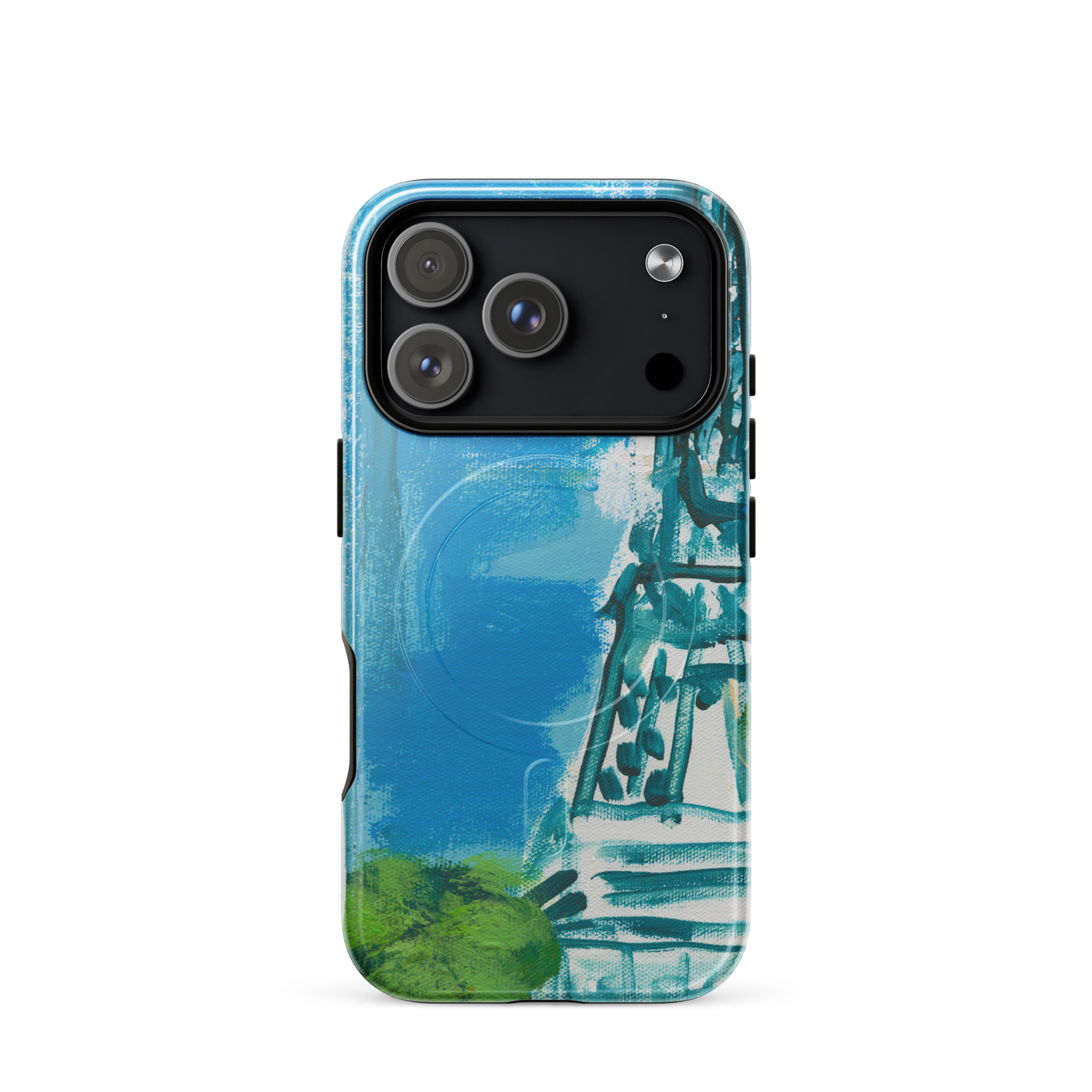 Colleen Ross Fine Art Gallery Phone Case Glossy / iPhone 17 Pro Midday in Montmartre