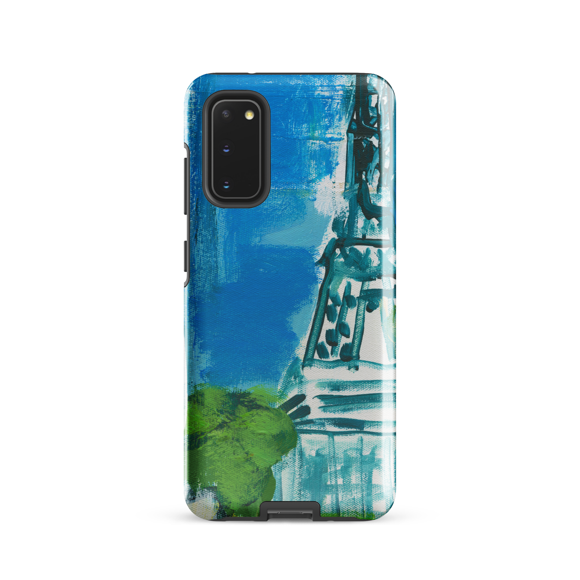 Colleen Ross Fine Art Gallery Phone Case Glossy / Samsung Galaxy S20 Midday in Montmartre