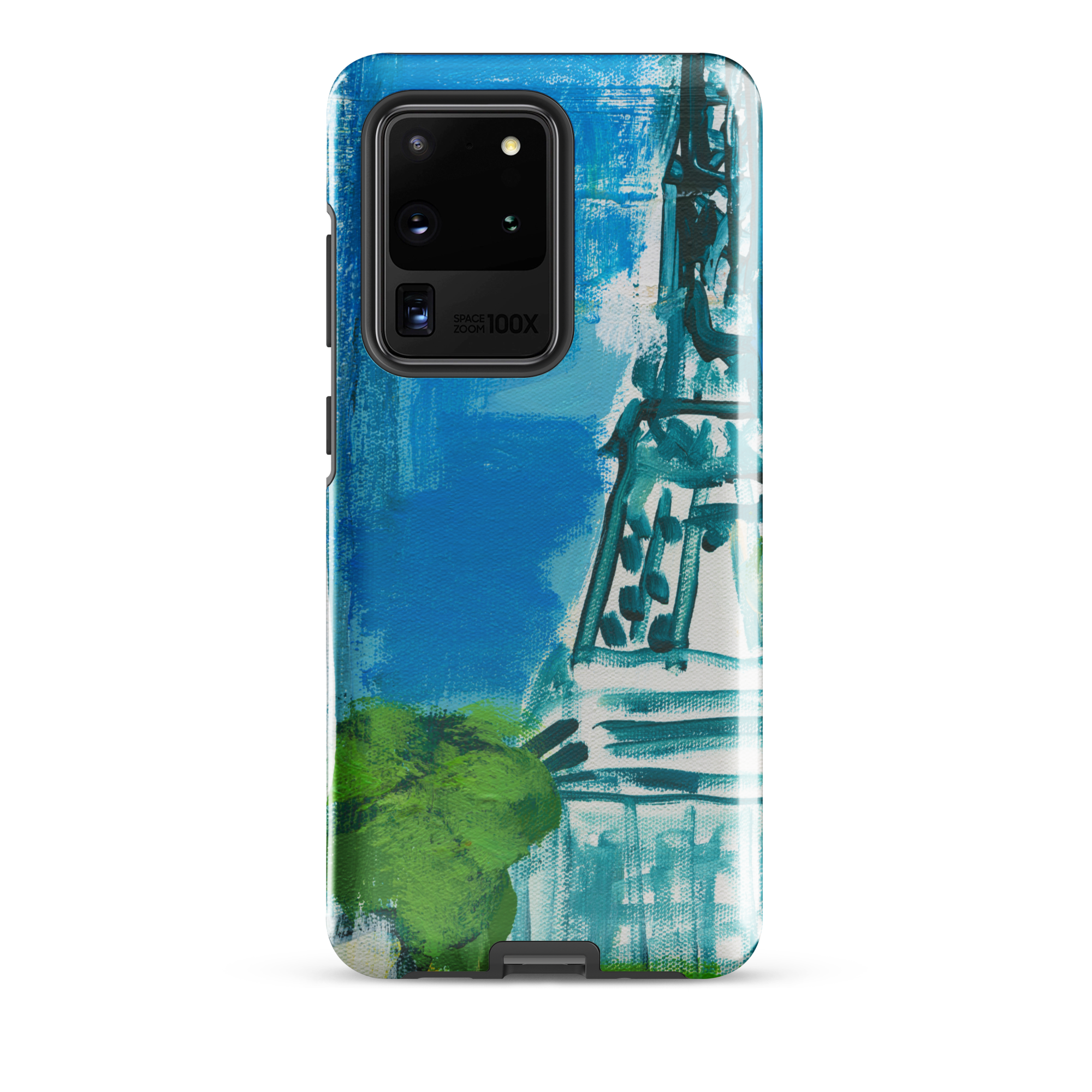 Colleen Ross Fine Art Gallery Phone Case Glossy / Samsung Galaxy S20 Ultra Midday in Montmartre