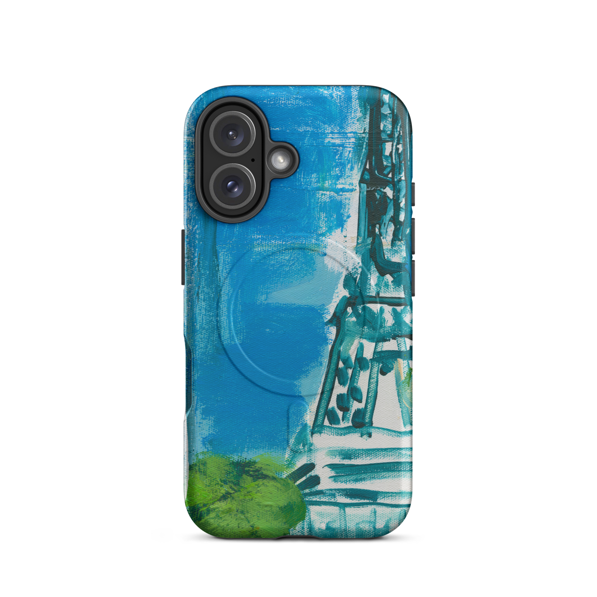 Colleen Ross Fine Art Gallery Phone Case Matte / iPhone 16 Midday in Montmartre
