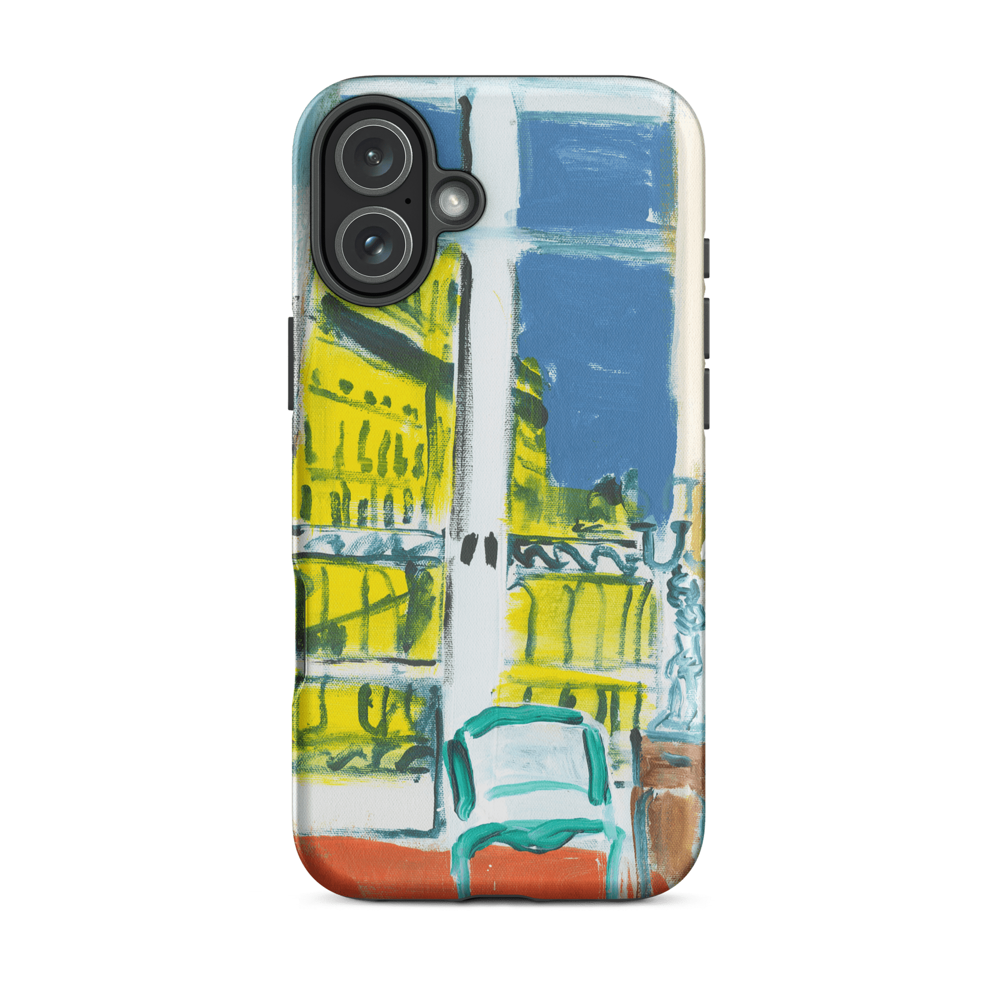 Colleen Ross Fine Art Gallery Phone Case Matte / iPhone 16 Plus Paris II - iPhone® Tough Case