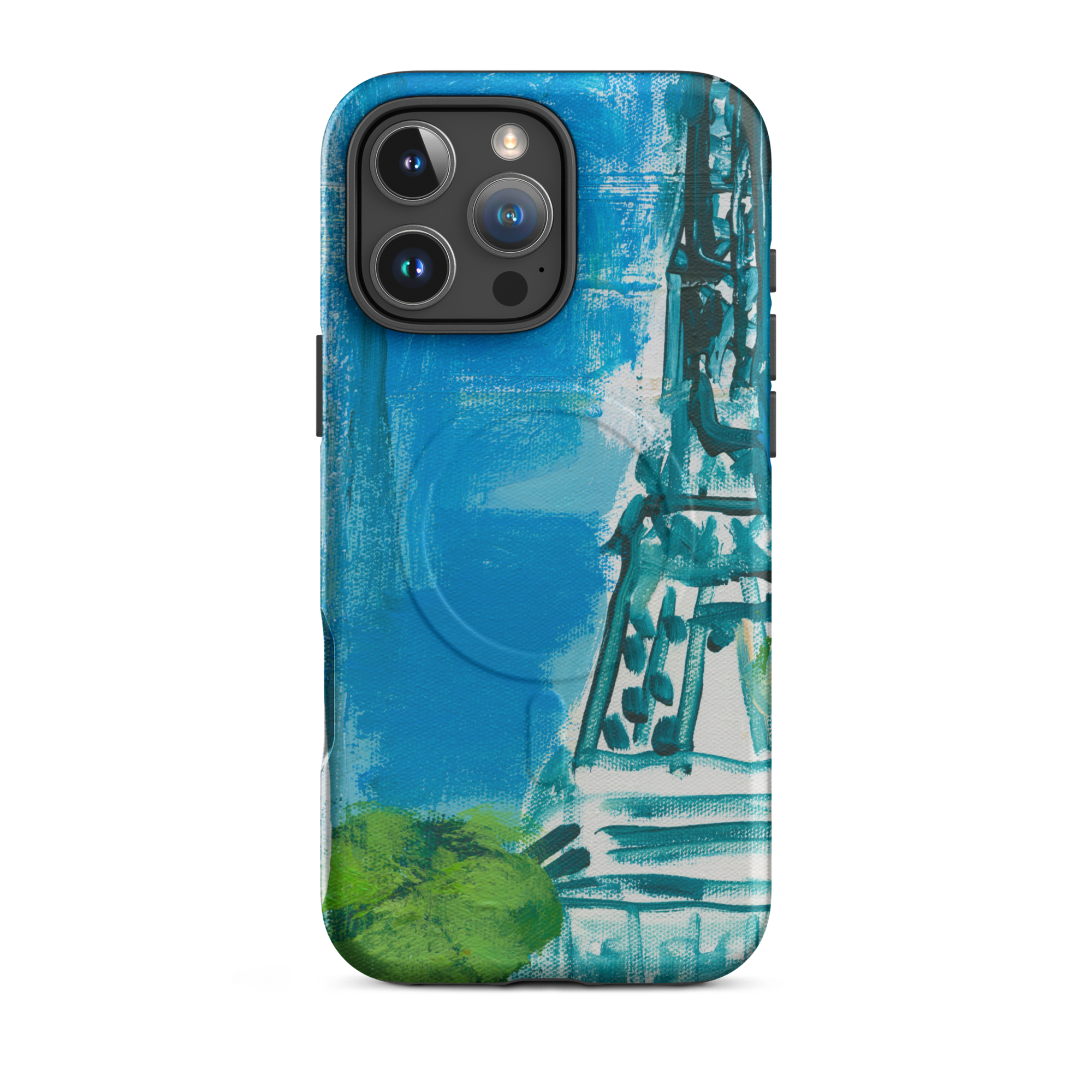 Colleen Ross Fine Art Gallery Phone Case Matte / iPhone 16 Pro Max Midday in Montmartre