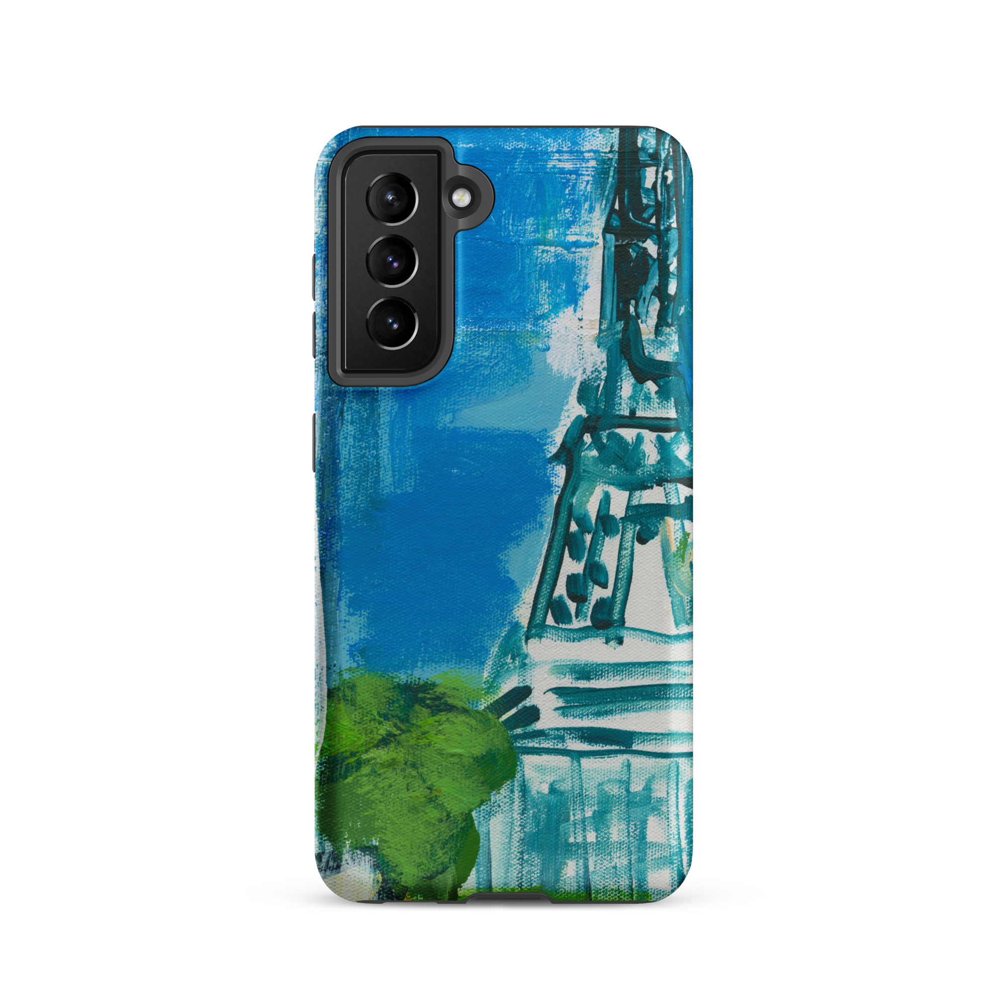 Colleen Ross Fine Art Gallery Phone Case Matte / Samsung Galaxy S21 Midday in Montmartre