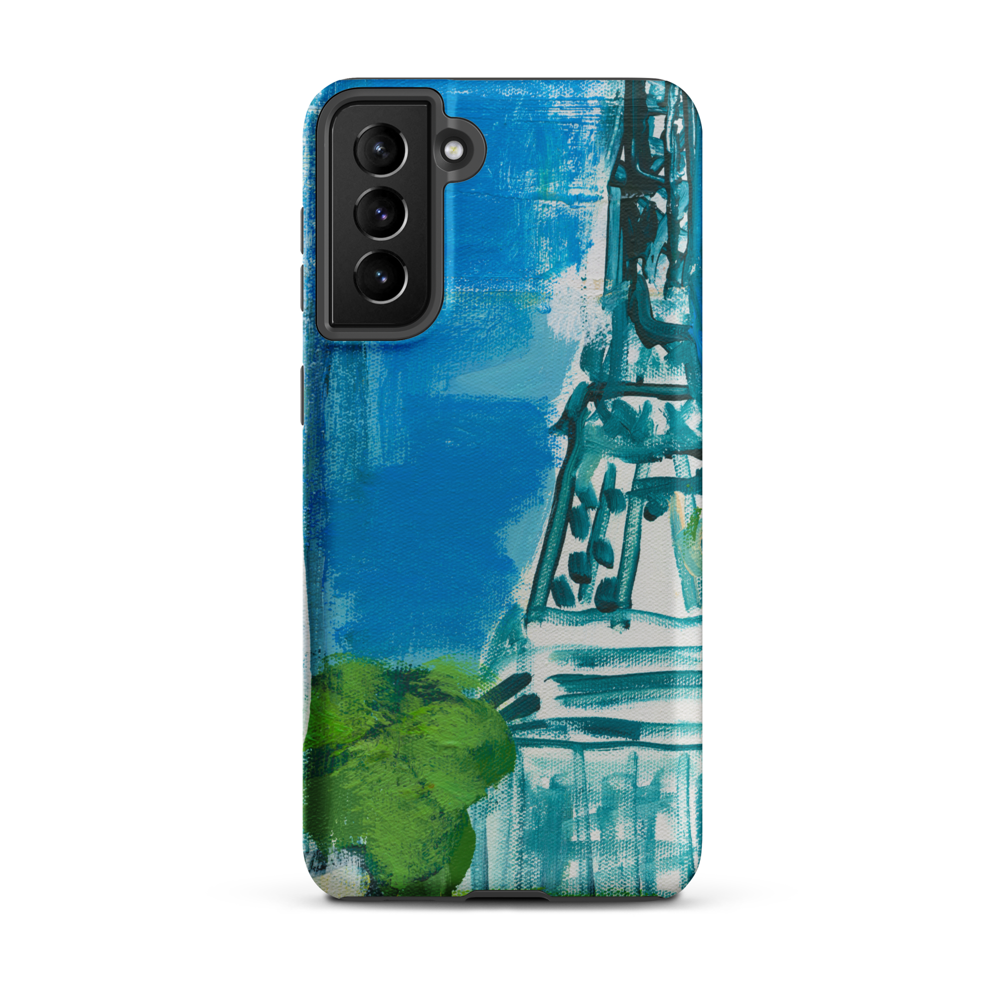 Colleen Ross Fine Art Gallery Phone Case Matte / Samsung Galaxy S21 Plus Midday in Montmartre