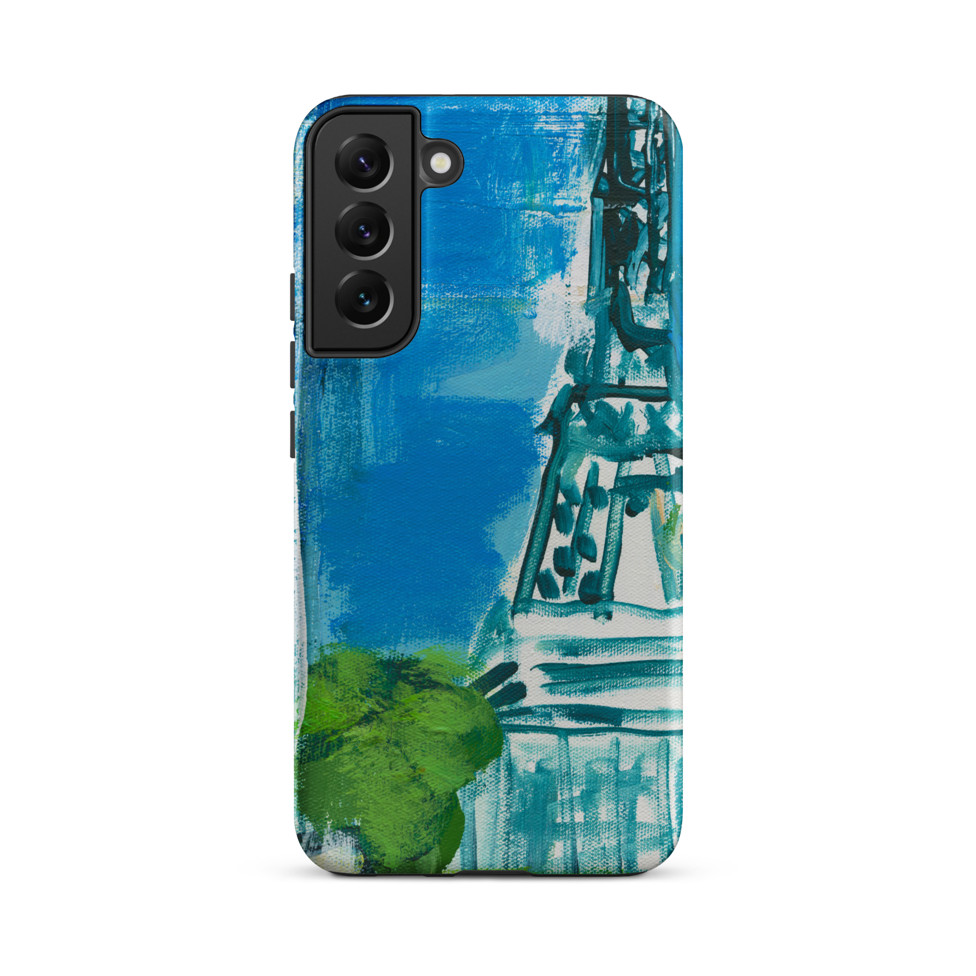 Colleen Ross Fine Art Gallery Phone Case Matte / Samsung Galaxy S22 Plus Midday in Montmartre