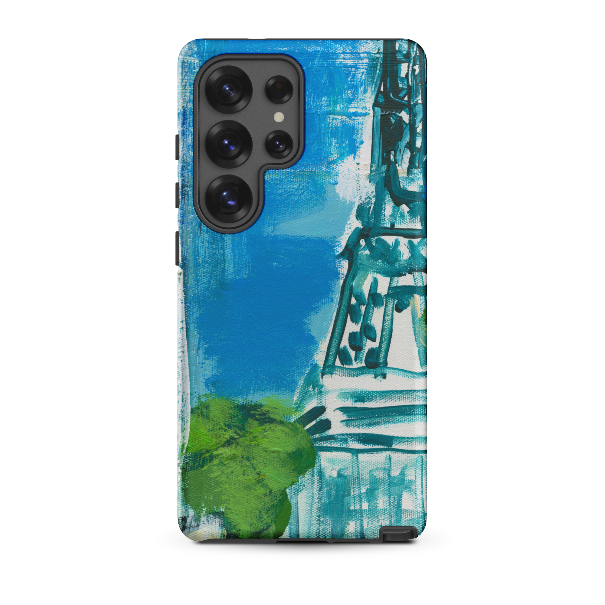 Colleen Ross Fine Art Gallery Phone Case Matte / Samsung Galaxy S25 Ultra Midday in Montmartre