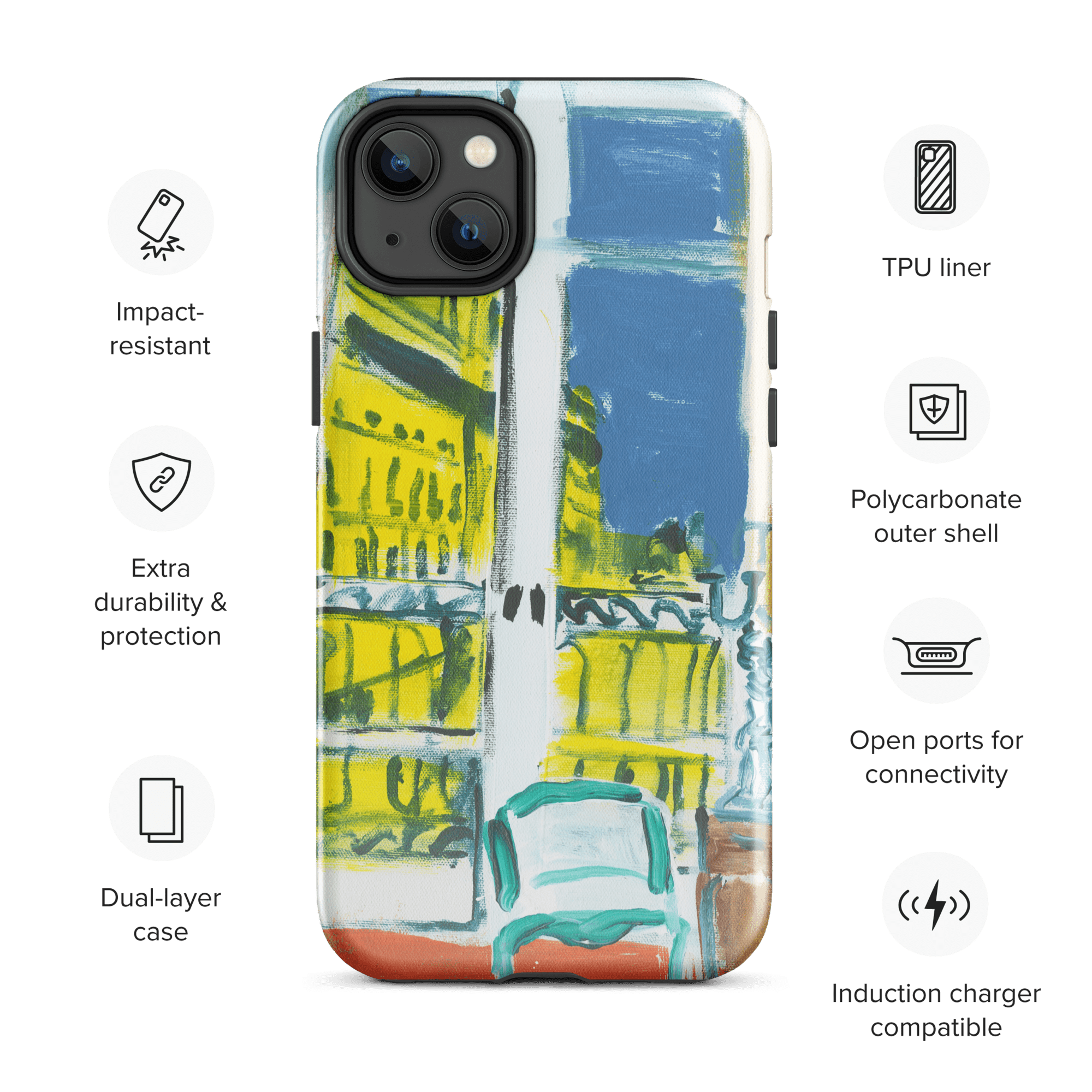 Colleen Ross Fine Art Gallery Phone Case Paris II - iPhone® Tough Case