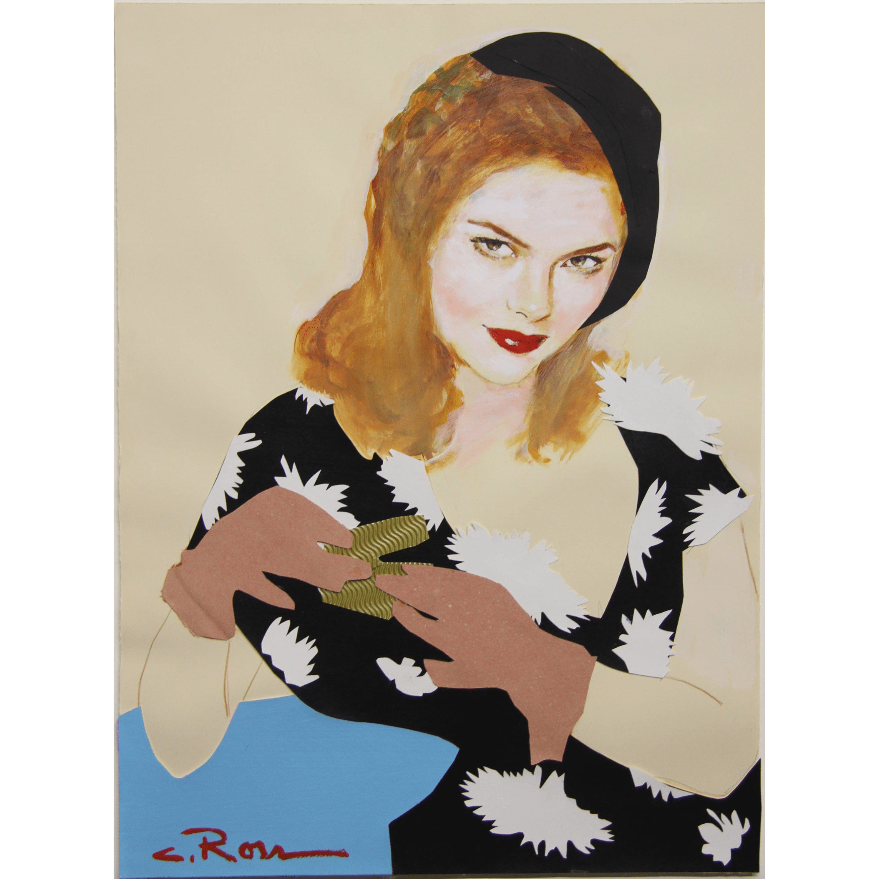 Colleen Ross Fine Art Gallery Works On Paper French Beret