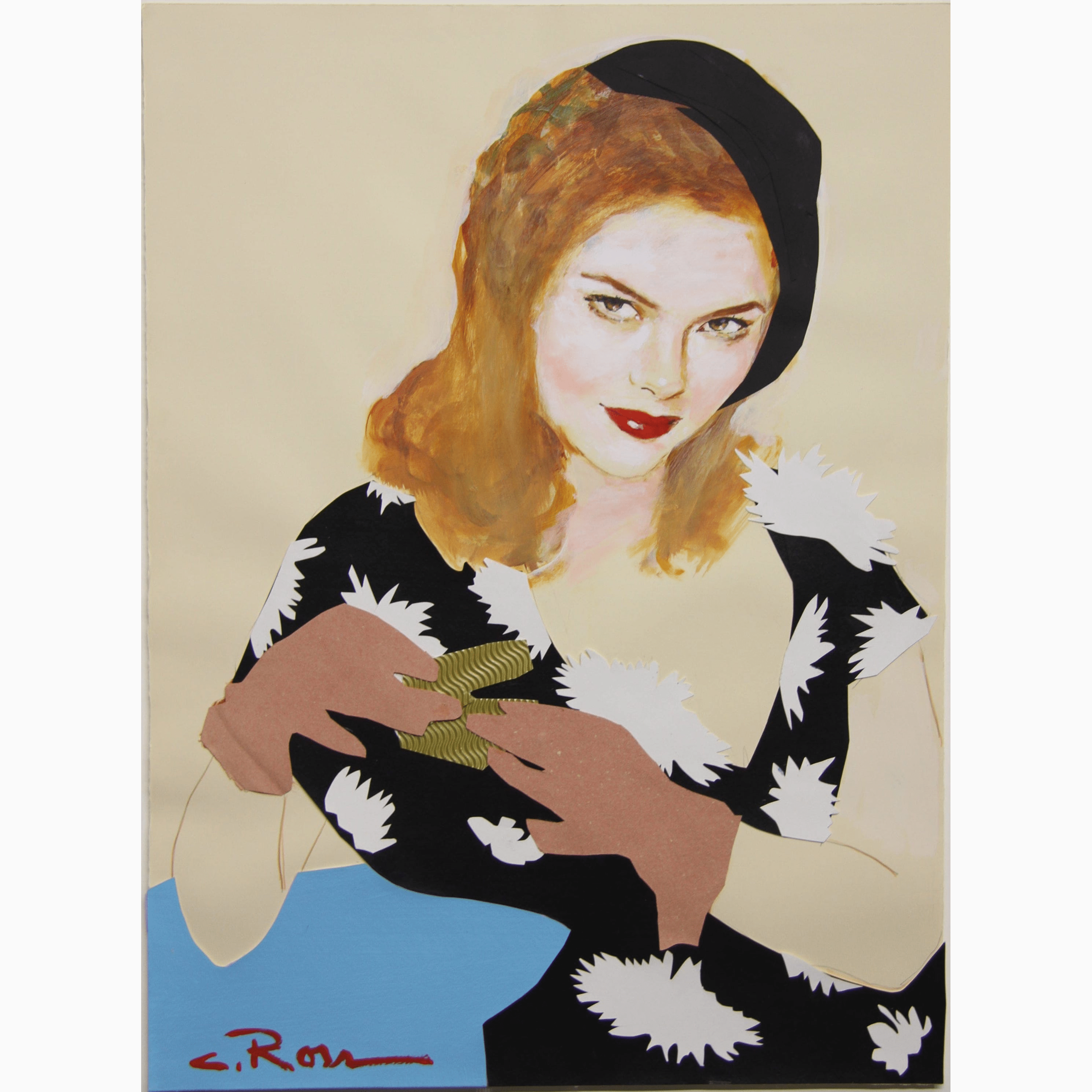 Colleen Ross Fine Art Gallery Works On Paper French Beret