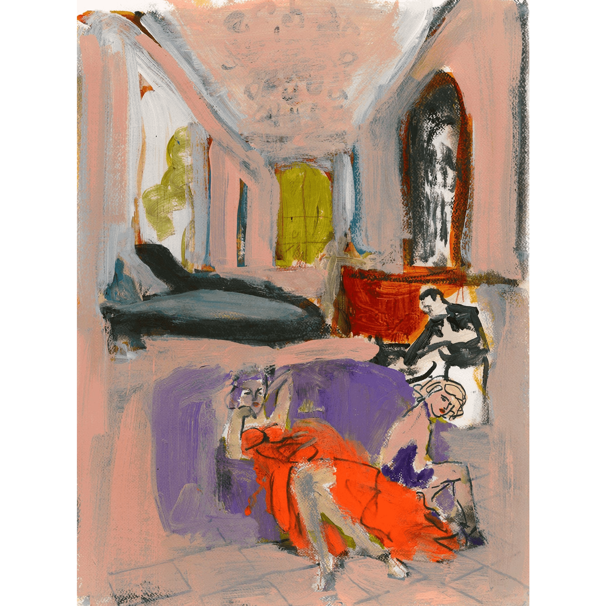Women In A Room Study
