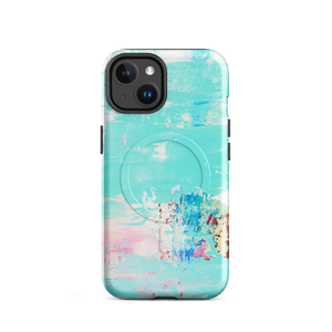 "Aqua Haze" MagSafe® tough case for iPhone®