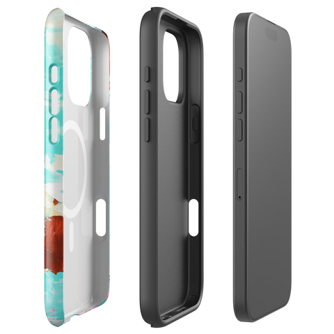 "Aqua Haze" MagSafe® tough case for iPhone®