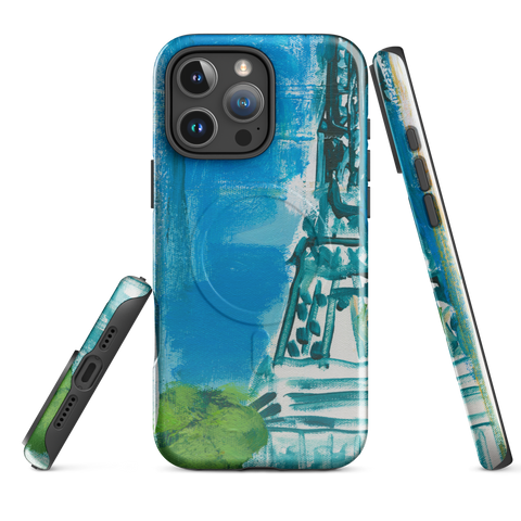 "Impressionist Paris" Fine Art Eiffel Tower MagSafe® tough case for iPhone®