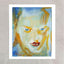 Pixels Art Print Face Abstract II