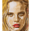 Pixels Art Print Finger Painted Face II