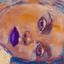 Pixels Art Print Reclining Nude