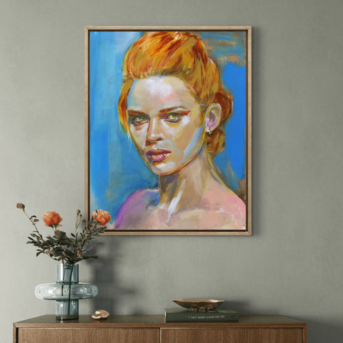 Pixels Art Print Romantic Sense Of Beauty