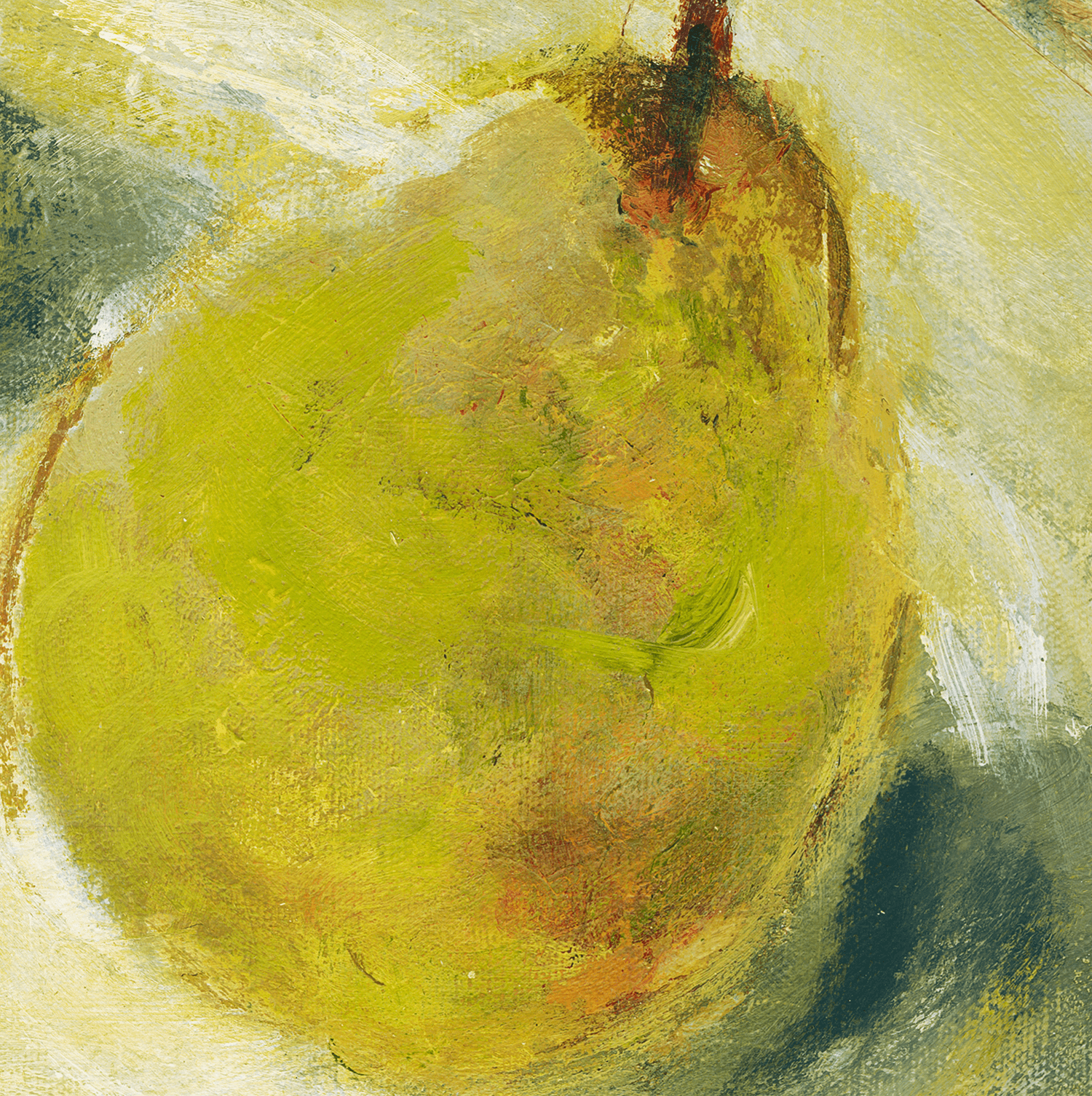 Pixels Art Print Summer Pears