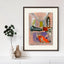 Pixels Art Print Woman In A Room Study