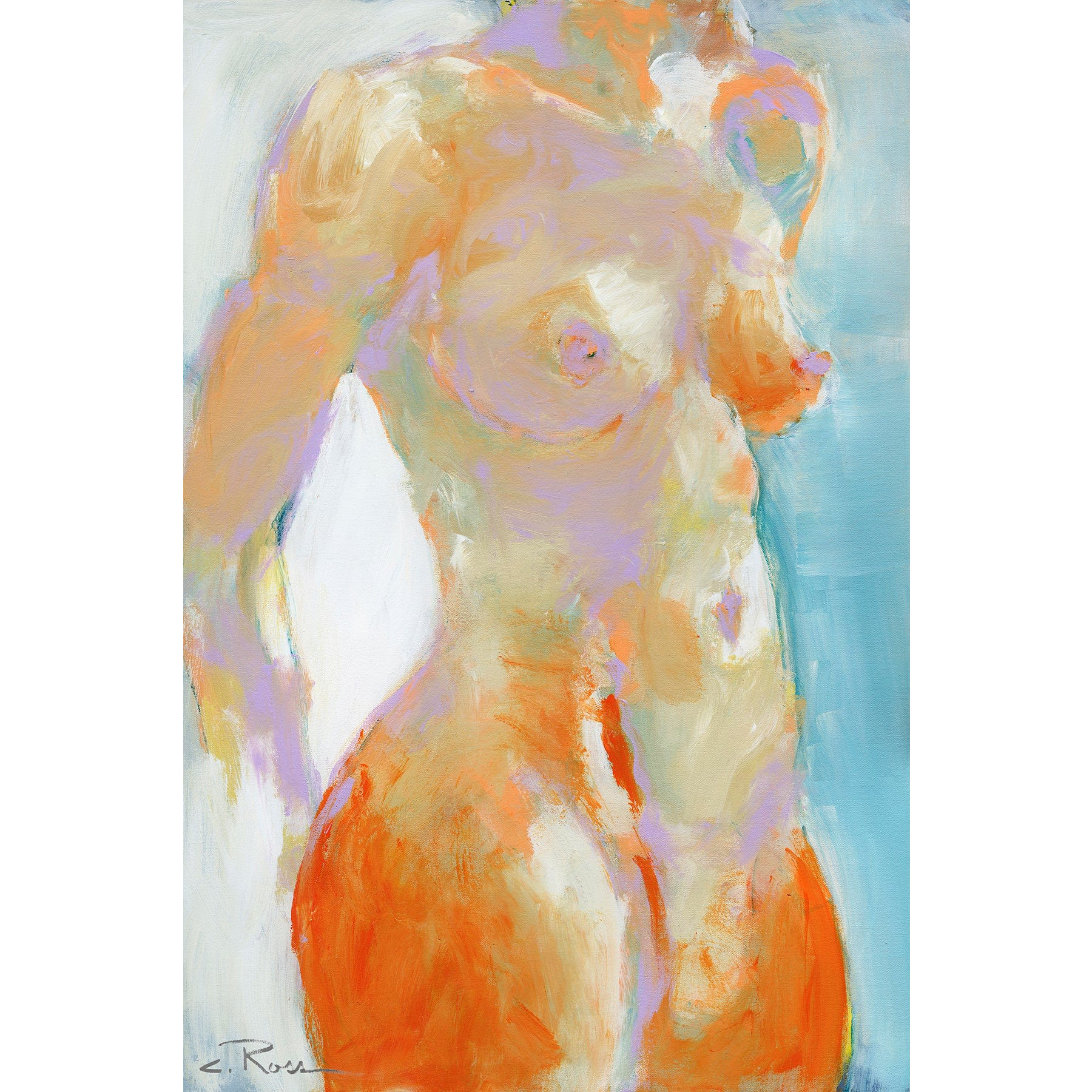 Finger Painted Nude