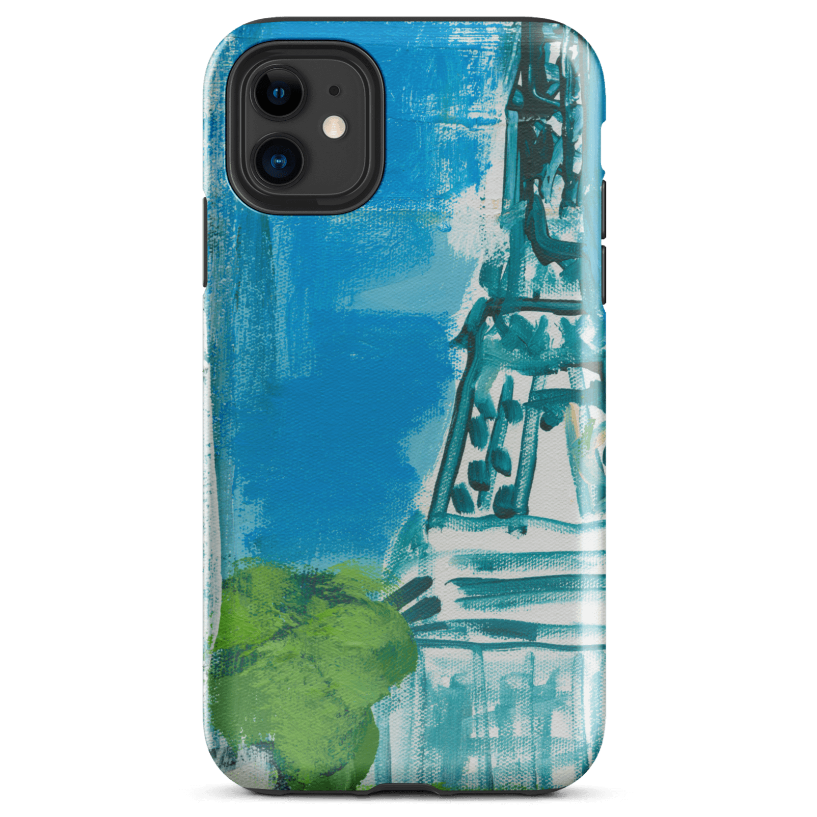 Printful Phone Case Glossy / iPhone 11 Paris - iPhone® Tough Case