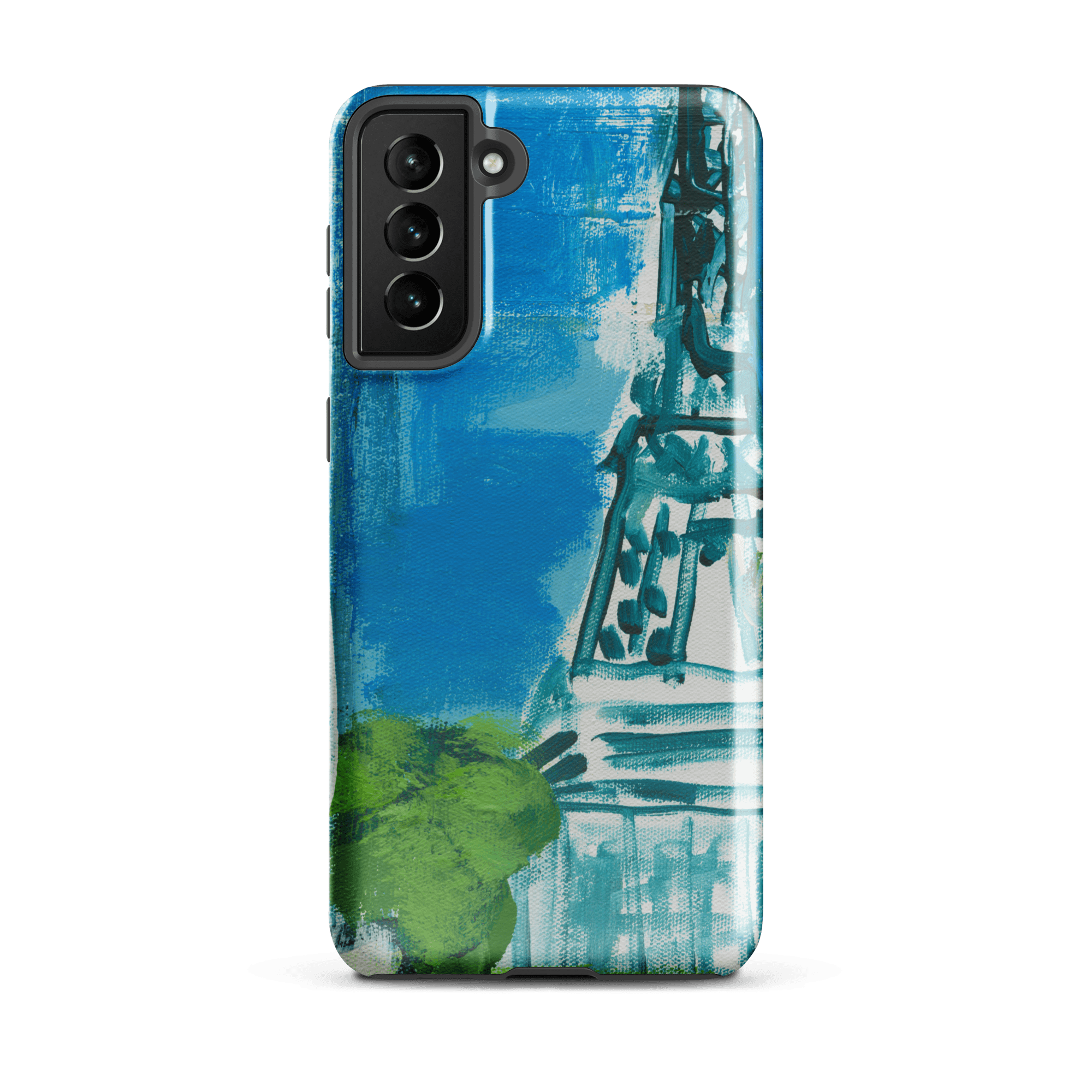 Printful Phone Case Glossy / Samsung Galaxy S21 Plus Paris Tough case for Samsung®