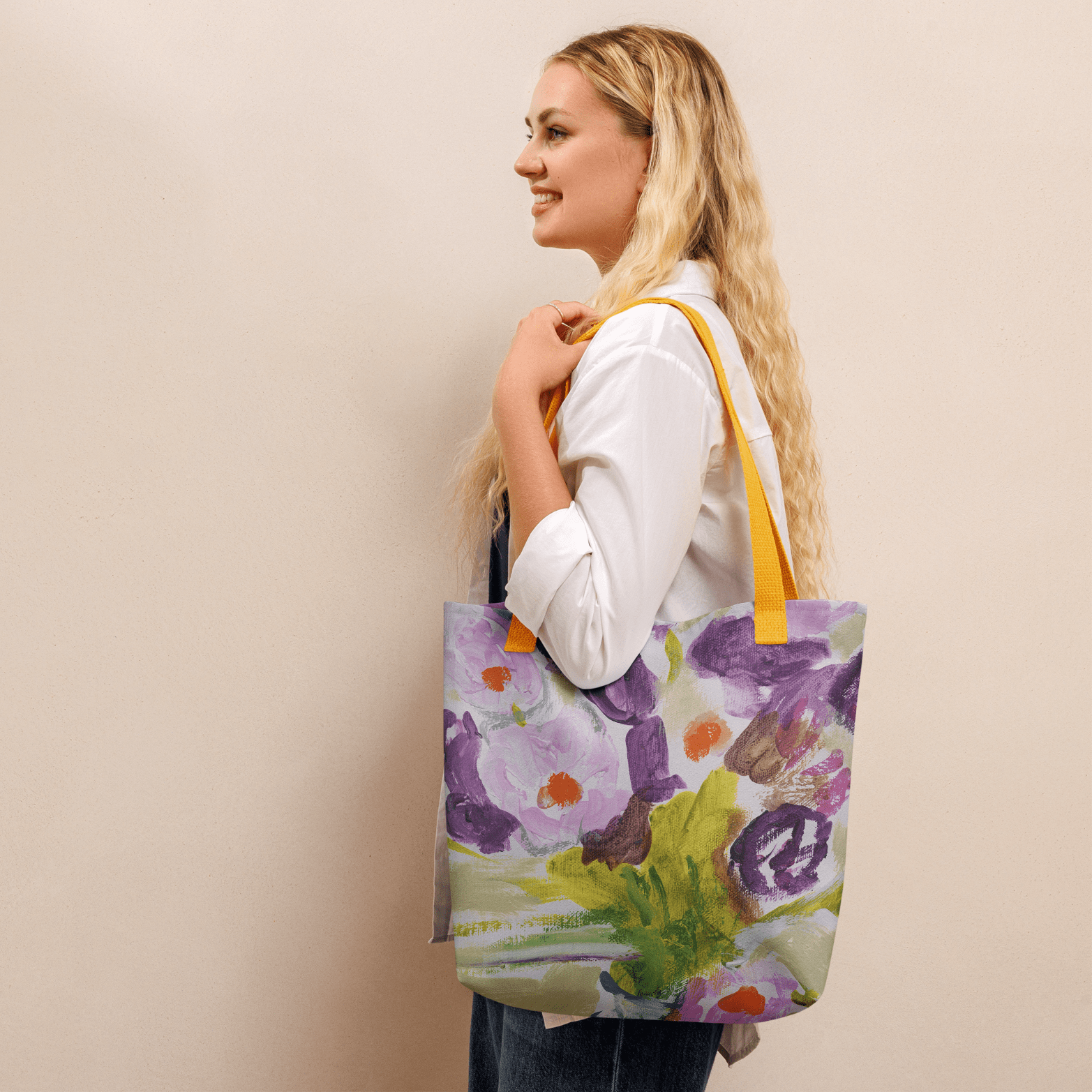 Printful Tote Bag Tulip - Tote bag