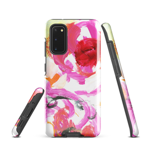 "Blushing Blooms" Tough case for Samsung®